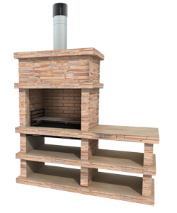 Alcantarilha 461 een tuinhaard bbq in één 461 250png