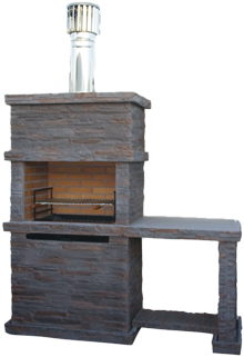 Exclusieve tuinhaard Almeria 470