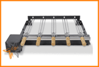 Grillkit met roterende spies voor tuinhaard & barbecue