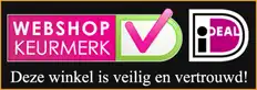 Logo webshopkeurmerk ikzitwarm.nl